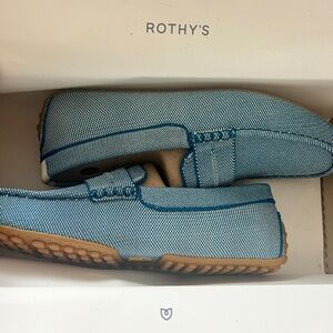 Rothy’s sky Blue drivers M.95/W 11